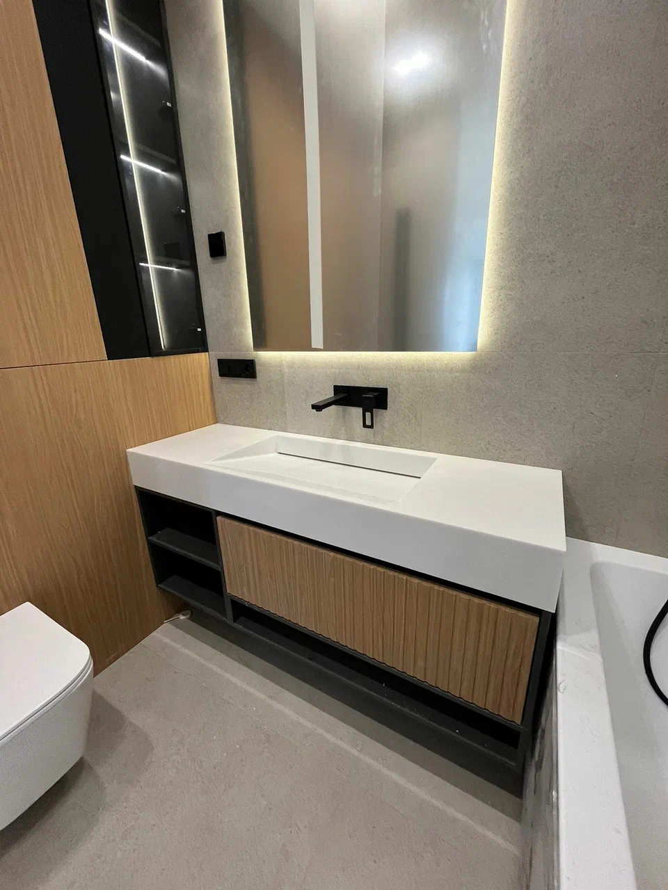 Столешницы в ванную